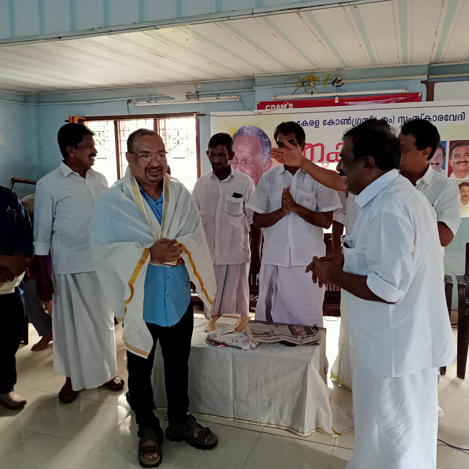 റെജി തോമസിന് കേരള സാംസ്‌കാരിക വേദിയുടെ ആദരവ്