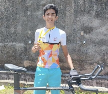 കാല്‍വിന്‍ സംസ്ഥാന റോഡ്‌ സൈക്ലിങ് ചാമ്പ്യന്‍