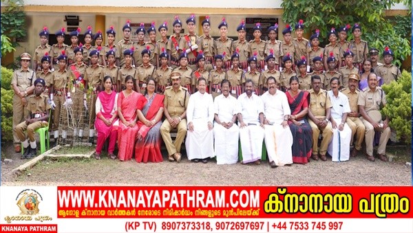 കടുത്തുരുത്തി സെന്റ്. മൈക്കിൾസ്സ് സ്കൂളിൽ എസ് പി സി പാസിങ് ഔട്ട് പരേഡ് നടന്നു.