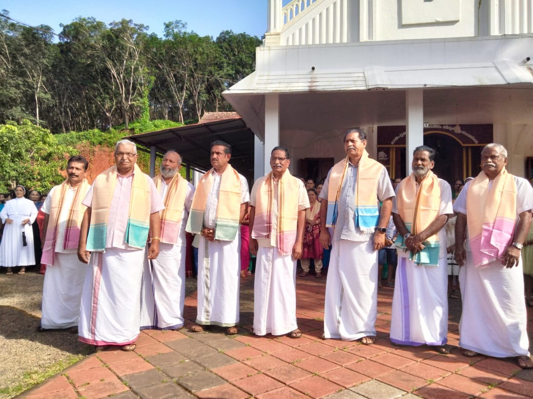 കെസിവൈഎൽ രാജപുരം യൂണിറ്റിന്റെ ആഭിമുഖ്യത്തിൽ സ്വാതന്ത്ര്യ ദിനാഘോഷവും വിമുക്തഭടന്മാരെ ആദരിക്കലും സംഘടിപ്പിച്ചു