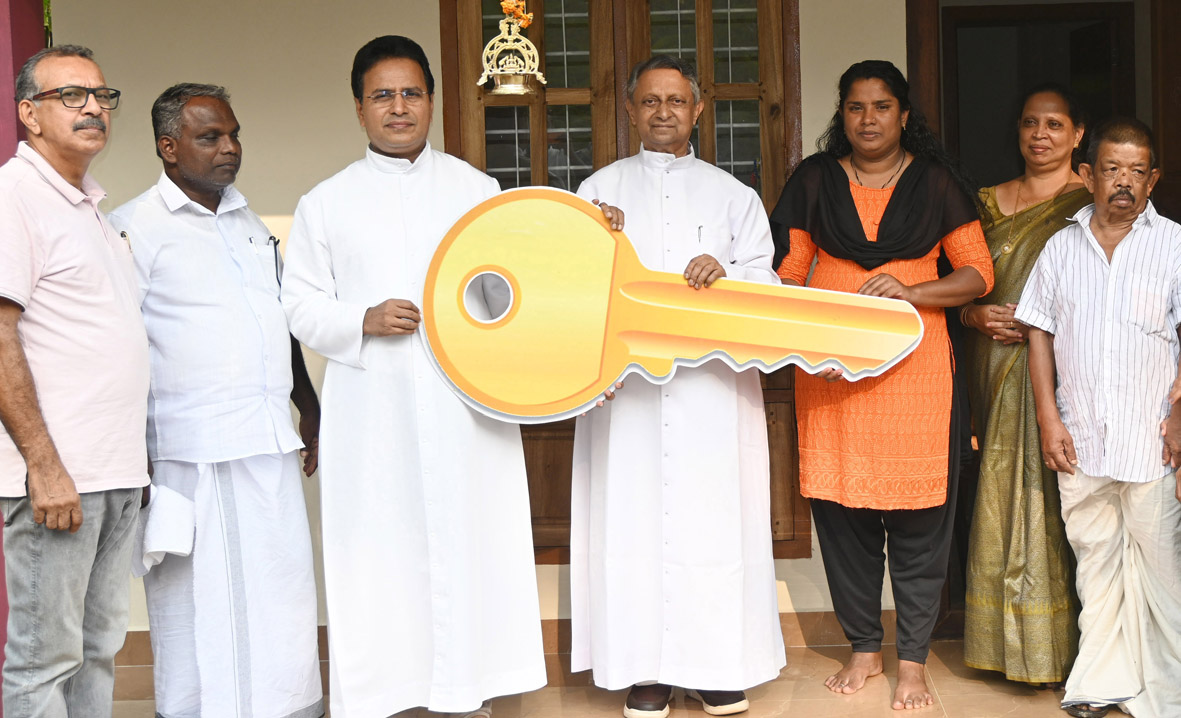 സണ്‍ഷൈന്‍ ഹോം ഭവന നിര്‍മ്മാണ പദ്ധതി ആദ്യ വീടിന്റെ താക്കോല്‍ ദാനം നടത്തപ്പെട്ടു