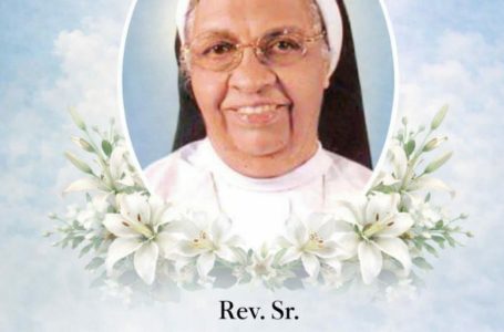 റവ: സി: ആനി ഗൊരേത്തി കുന്നശേരി നിര്യാതയായി .