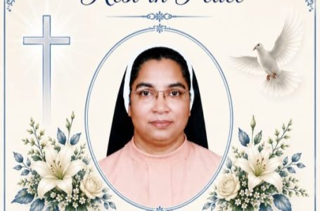 കോട്ടയം: വിസിറ്റേഷൻ സന്ന്യാസിനീ സമൂഹാംഗമായ സിസ്റ്റര്‍ അനൂപ് (എസ്.വി.എം) നിര്യാതയായി