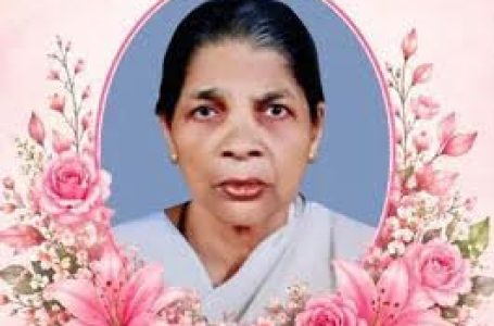 നീണ്ടൂര്‍: പതാരപ്പളളിയില്‍ ഏലിയാമ്മ തോമസ് നിര്യാതയായി