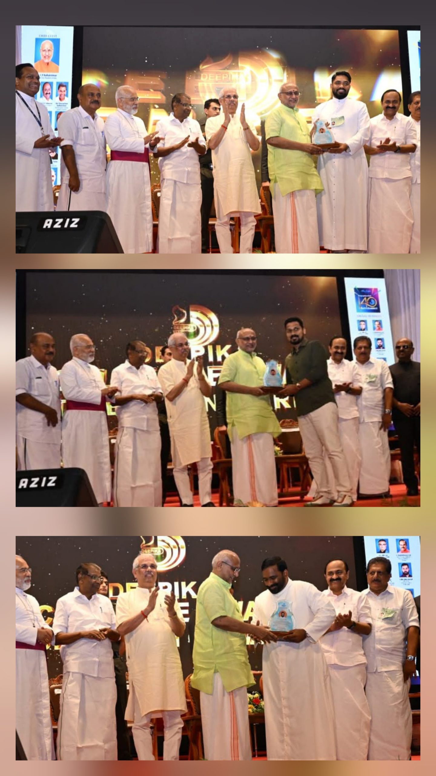 മൂന്നു ക്നാനായക്കാര്‍ക്ക് ദീപിക എക്സലന്‍സ് അവാര്‍ഡ്